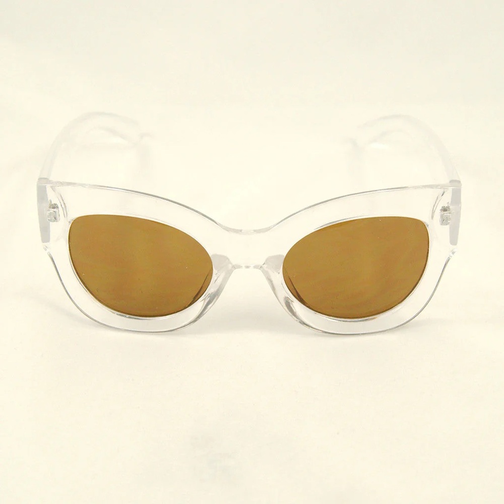 AJ Morgan Maxi Taxi Clear Cat Eye Sunglasses